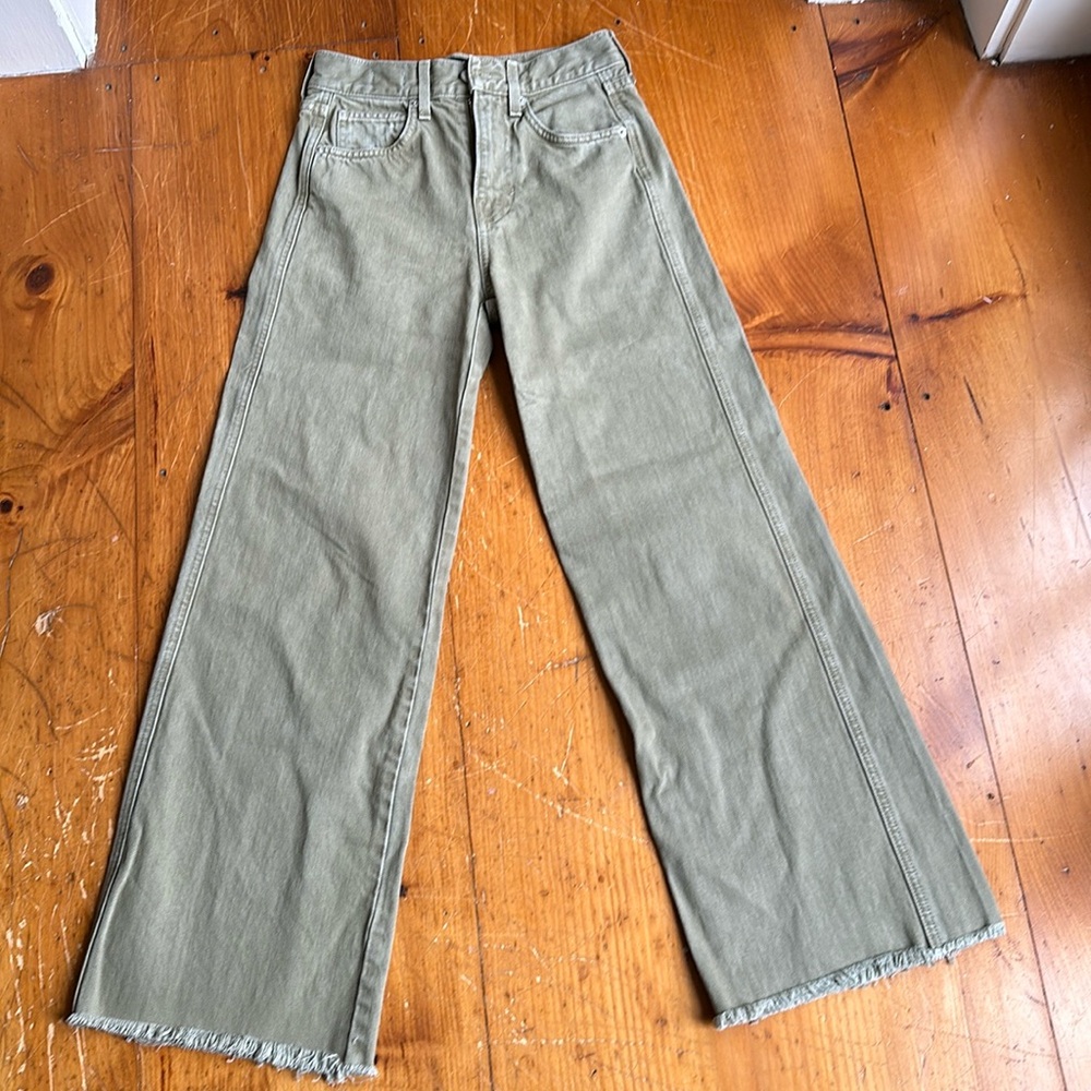 Veronica Beard Taylor Wide Leg High Rise 24